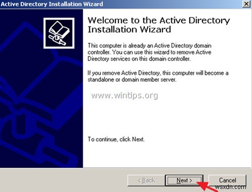 วิธีการโยกย้าย Active Directory Server 2003 ไปยัง Active Directory Server 2016 ทีละขั้นตอน