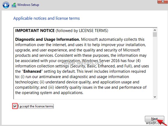 วิธีการติดตั้ง Windows Server 2016 ทีละขั้นตอน