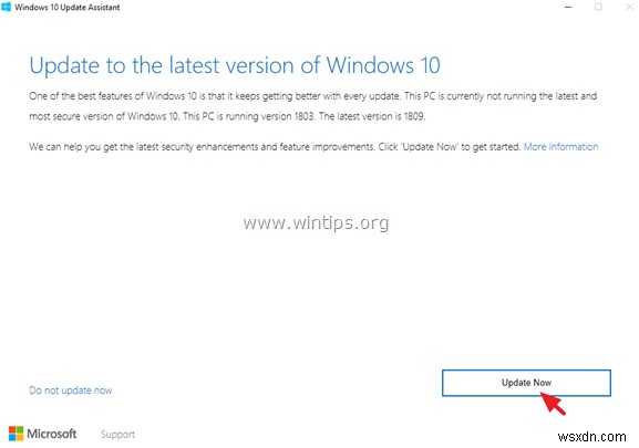 แก้ไข:อัปเดต Windows 10 1809 ไม่สำเร็จ (แก้ไขแล้ว)