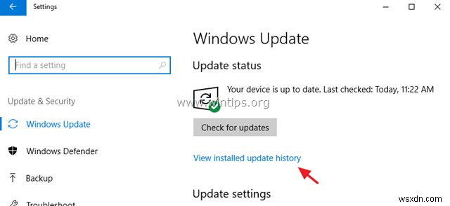 แก้ไข:Windows 10 อุปกรณ์ของคุณมีความเสี่ยง – ไม่สามารถอัปเดต Windows (แก้ไขแล้ว)