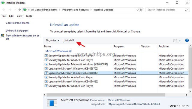แก้ไข:Windows 10 อุปกรณ์ของคุณมีความเสี่ยง – ไม่สามารถอัปเดต Windows (แก้ไขแล้ว)