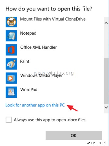 วิธีแก้ไข:ไฟล์ DOCX ไม่แสดงไอคอน Word ใน Explorer (แก้ไขแล้ว)