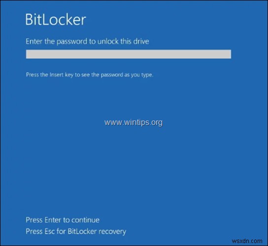 วิธีเข้ารหัสไดรฟ์ C:ด้วย BitLocker ใน Windows 10 Pro &Enterprise