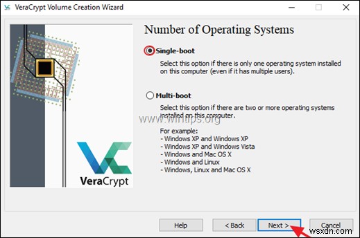 วิธีเข้ารหัสไดรฟ์ C:ด้วย VeraCrypt ใน Windows (ทุกรุ่น)