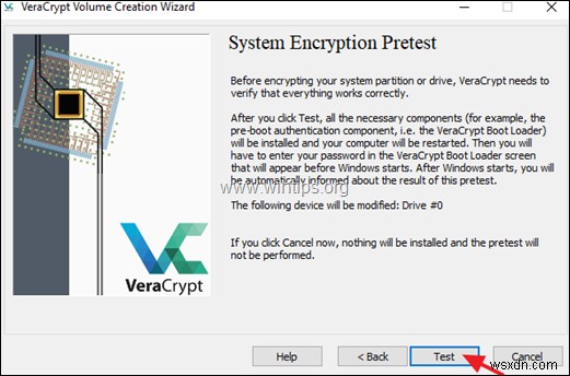 วิธีเข้ารหัสไดรฟ์ C:ด้วย VeraCrypt ใน Windows (ทุกรุ่น)