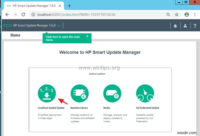 วิธีใช้ HP Smart Update Manager เพื่ออัปเดตเซิร์ฟเวอร์ ProLiant