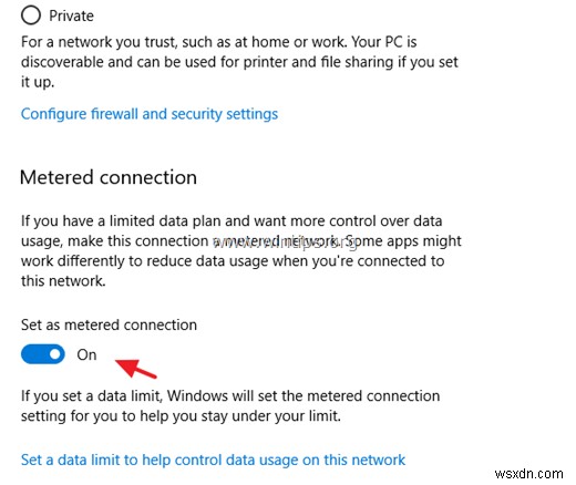 วิธีตั้งค่าการเชื่อมต่ออีเทอร์เน็ตและ Wi-Fi เป็น Metered เพื่อจำกัดการอัปเดตใน Windows 10/8/8.1