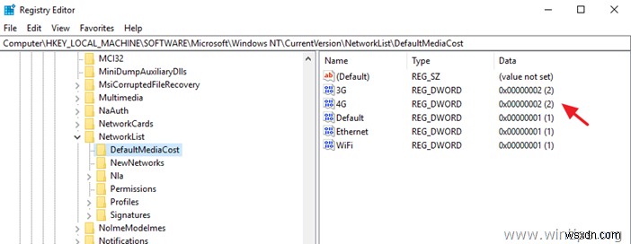 วิธีตั้งค่าการเชื่อมต่ออีเทอร์เน็ตและ Wi-Fi เป็น Metered เพื่อจำกัดการอัปเดตใน Windows 10/8/8.1