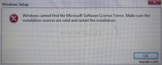 แก้ไข:Windows ไม่พบข้อกำหนดสิทธิ์การใช้งานซอฟต์แวร์ของ Microsoft