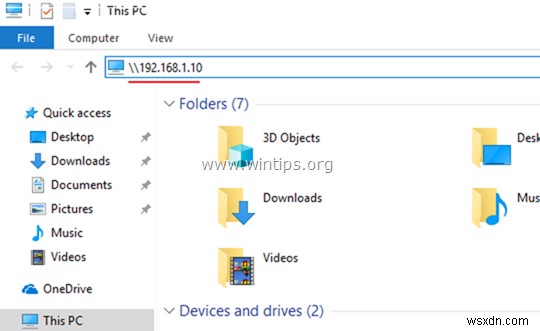 วิธีแชร์ไฟล์ใน Windows 10