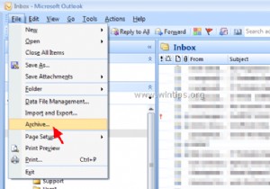 วิธีคัดลอกโครงสร้างโฟลเดอร์ Outlook (เท่านั้น) ไปยังไฟล์ข้อมูล Outlook ใหม่ 