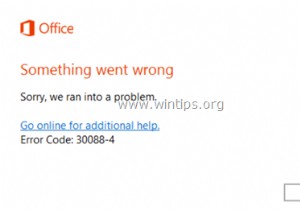 การแก้ไข:รหัสข้อผิดพลาดในการติดตั้ง Office:30088-4, 30088-1015, 30183-1011, 0-1011, 0-1005 