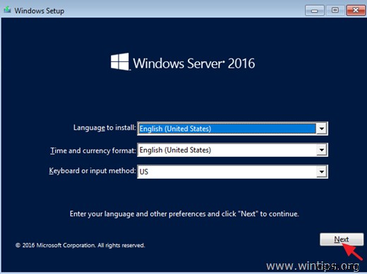 วิธีการกู้คืนเซิร์ฟเวอร์ 2016 จากการสำรองข้อมูลอิมเมจระบบหาก Windows ไม่สามารถบู๊ตได้ตามปกติ (วิธีออฟไลน์)