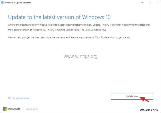 แก้ไข:ติดตั้ง Windows 10 Update 1903 ไม่สำเร็จ (แก้ไขแล้ว)