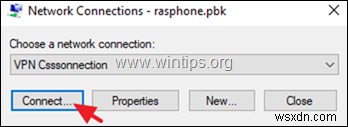 การแก้ไข:Windows 10 VPN ไม่เชื่อมต่อจากถาดระบบ แต่เชื่อมต่อจากการตั้งค่าเครือข่าย