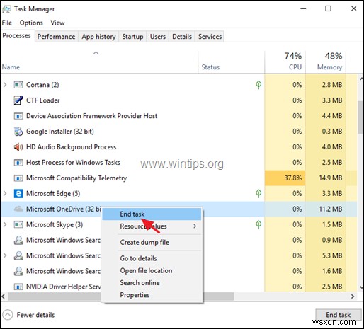แก้ไข:ปัญหา OneDrive ในระบบปฏิบัติการ Windows 10/8/7
