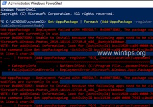 วิธีการดูบันทึกการดำเนินการปรับใช้ที่ล้มเหลวจาก PowerShell &Event Viewer