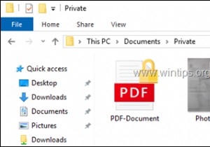 วิธีการล็อกโฟลเดอร์หรือไฟล์ด้วยรหัสผ่านใน Windows