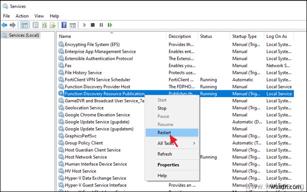 การแก้ไข:คอมพิวเตอร์เครือข่าย Windows 10 ไม่แสดงใน Explorer (แก้ไขแล้ว)