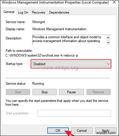 แก้ไข:ผู้ให้บริการ WMI โฮสต์การใช้งาน CPU สูงในระบบปฏิบัติการ Windows 10/8/7 (แก้ไขแล้ว)