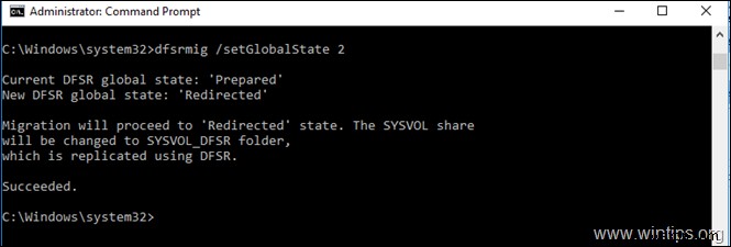 การแก้ไข:File Replication Service (FRS) เลิกใช้แล้วหลังจากการโยกย้ายไปยัง Active Directory 2012 หรือ 2016 (แก้ไขแล้ว)