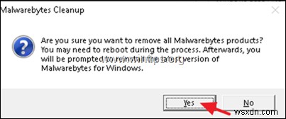 การแก้ไขด่วน:ติดตั้ง Malwarebytes เกิดข้อผิดพลาด (แก้ไขแล้ว)