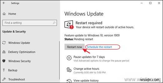 วิธีดาวน์โหลดและติดตั้งการอัปเดตฟีเจอร์ Windows 10 ปี 1909