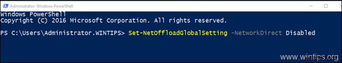 FIX BSOD 0x1000007e:SYSTEM THREAD EXCEPTION NOT HANDLED ที่เกิดจาก SMBDIRECT.SYS บน HP Proliant ML350 Gen 10 Server 2016 (แก้ไขแล้ว) 