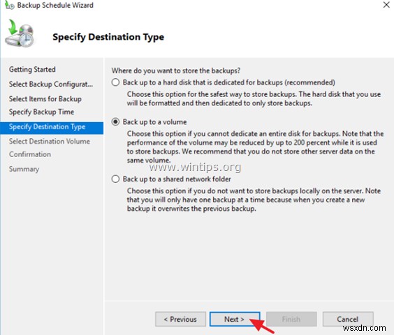 วิธีสำรองข้อมูล Active Directory Server 2016/2012 ด้วย Windows Server Backup