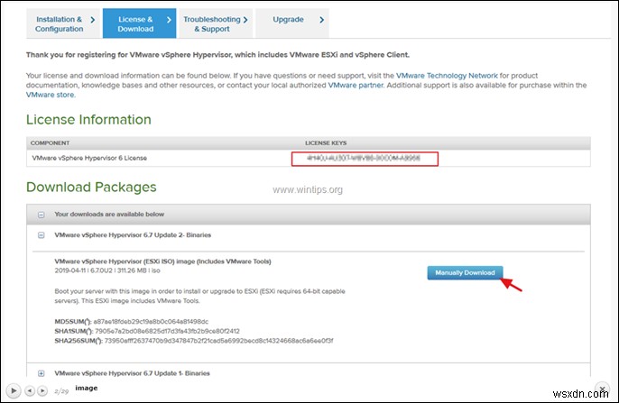 วิธีการติดตั้ง vSphere ESXi 6.7 บนเซิร์ฟเวอร์ Bare Metal