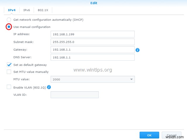 วิธีการแมปไดรฟ์ Synology NAS ภายนอกเครือข่ายท้องถิ่น (ทางอินเทอร์เน็ต)