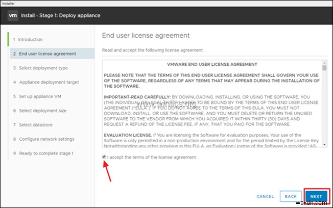 วิธีการติดตั้ง VCenter Server Appliance ใน VMware vSphere Hypervisor ESXi 6.7