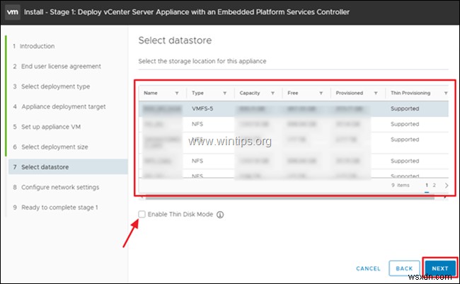 วิธีการติดตั้ง VCenter Server Appliance ใน VMware vSphere Hypervisor ESXi 6.7