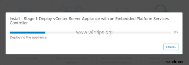 วิธีการติดตั้ง VCenter Server Appliance ใน VMware vSphere Hypervisor ESXi 6.7