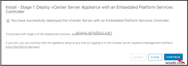 วิธีการติดตั้ง VCenter Server Appliance ใน VMware vSphere Hypervisor ESXi 6.7