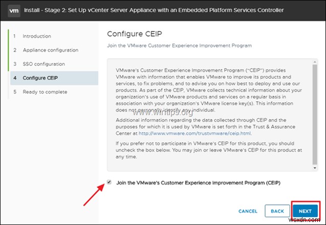 วิธีการติดตั้ง VCenter Server Appliance ใน VMware vSphere Hypervisor ESXi 6.7