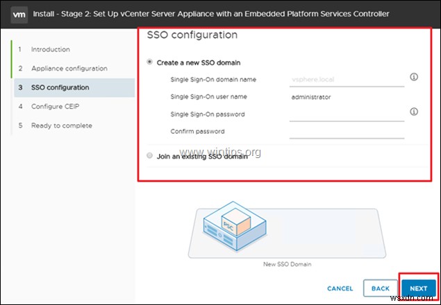 วิธีการติดตั้ง VCenter Server Appliance ใน VMware vSphere Hypervisor ESXi 6.7