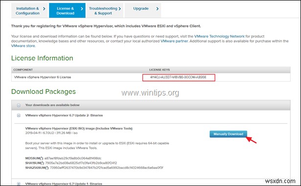 วิธีการติดตั้ง VMware ESXi บน VirtualBox