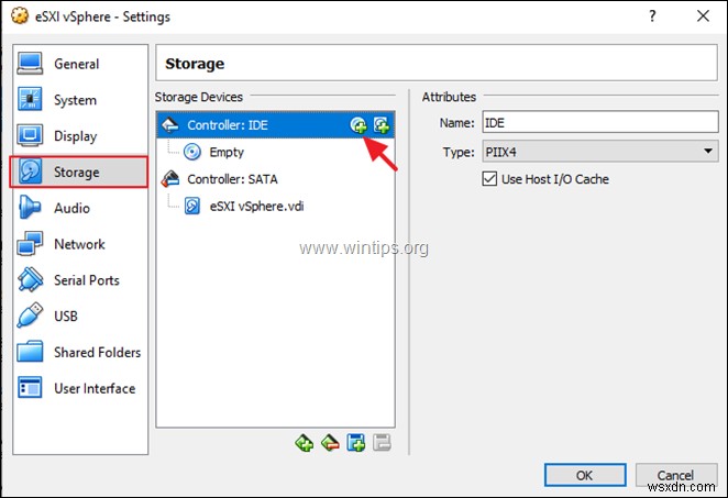 วิธีการติดตั้ง VMware ESXi บน VirtualBox