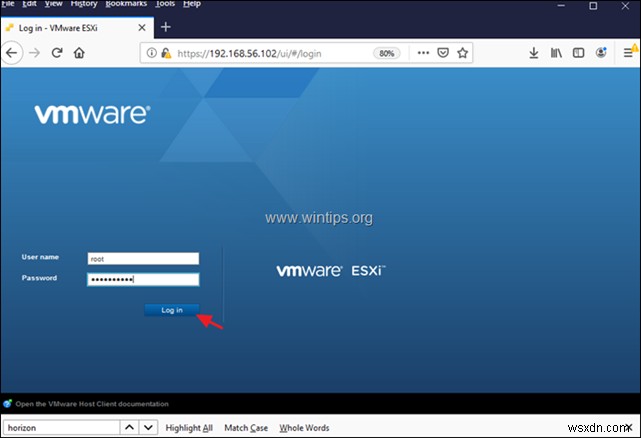 วิธีการติดตั้ง vSphere ESXi 6.7 บน VMware Workstation 15.