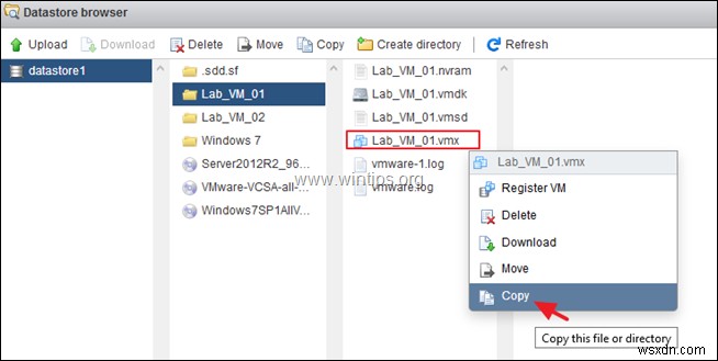 วิธีโคลนเครื่องเสมือนบน vSphere Hypervisor ESXi 6.7 