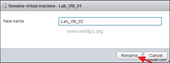 วิธีโคลนเครื่องเสมือนบน vSphere Hypervisor ESXi 6.7 