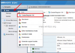 วิธีสร้างเครื่องเสมือนบน vSphere Hypervisor ESXi 6.7 
