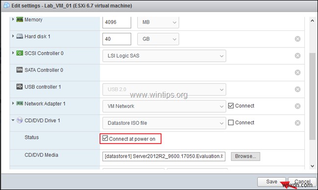 วิธีสร้างเครื่องเสมือนบน vSphere Hypervisor ESXi 6.7 