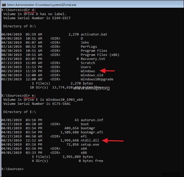 แก้ไข:การเริ่มต้น Process1 ล้มเหลว 0x0000006B ใน Windows 10 (แก้ไขแล้ว)