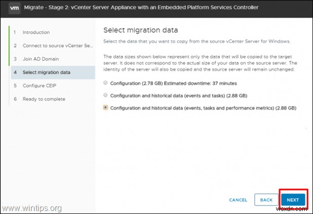 วิธีการย้ายเซิร์ฟเวอร์ VMware vCenter บน Windows ไปยัง VCSA 6.7