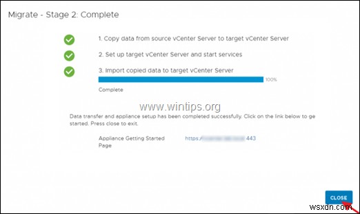 วิธีการย้ายเซิร์ฟเวอร์ VMware vCenter บน Windows ไปยัง VCSA 6.7