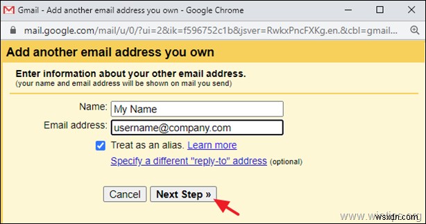 แก้ไข:ไม่ได้ส่งข้อความ Gmail คุณกำลังส่งข้อมูลนี้จากที่อยู่อื่นหรือชื่อแทนโดยใช้คุณลักษณะส่งอีเมลในชื่อ (แก้ไขแล้ว)