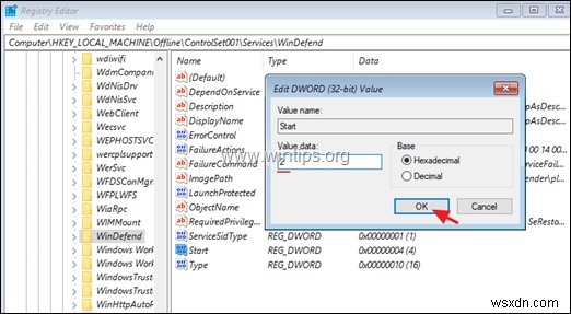 การแก้ไข:Windows Defender Threat Service หยุดทำงาน รีสตาร์ททันที (แก้ไขแล้ว)