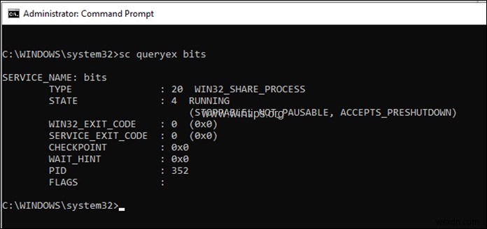 วิธีหยุดบริการที่ทำงานอยู่หรือโปรแกรมจากพรอมต์คำสั่งหรือ PowerShell